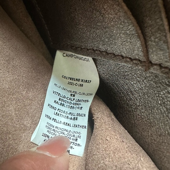 Campomaggi Pewter Crossbody - Picture 5 of 15